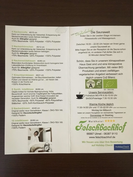 Sonstiges Waldhotel Felschbachhof