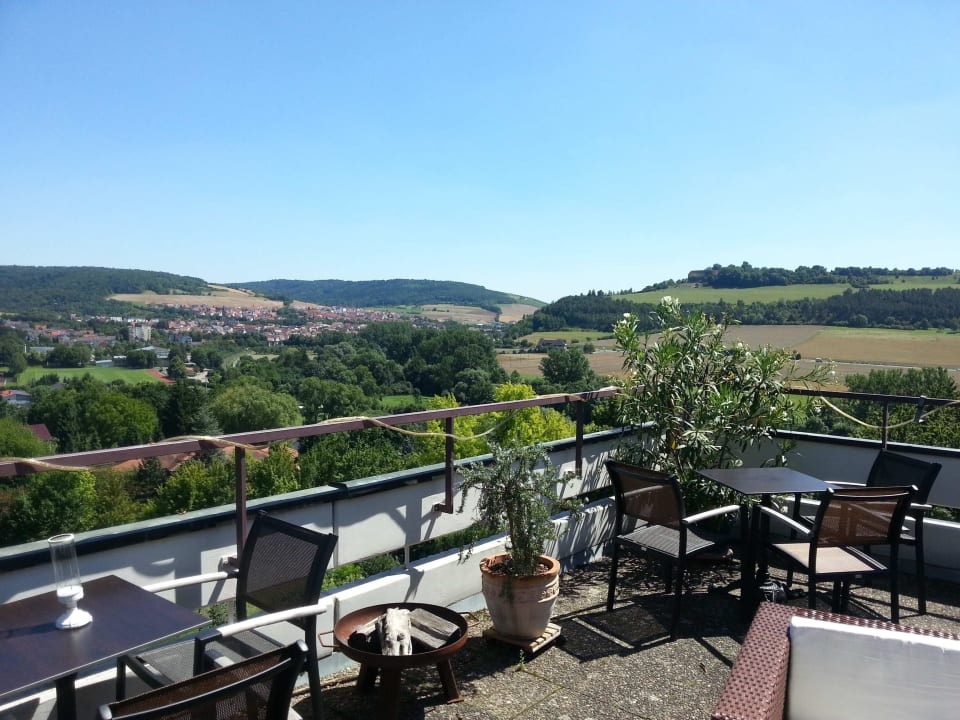 Panorama-Bar mit Dachterrasse Vitalhotel König am Park