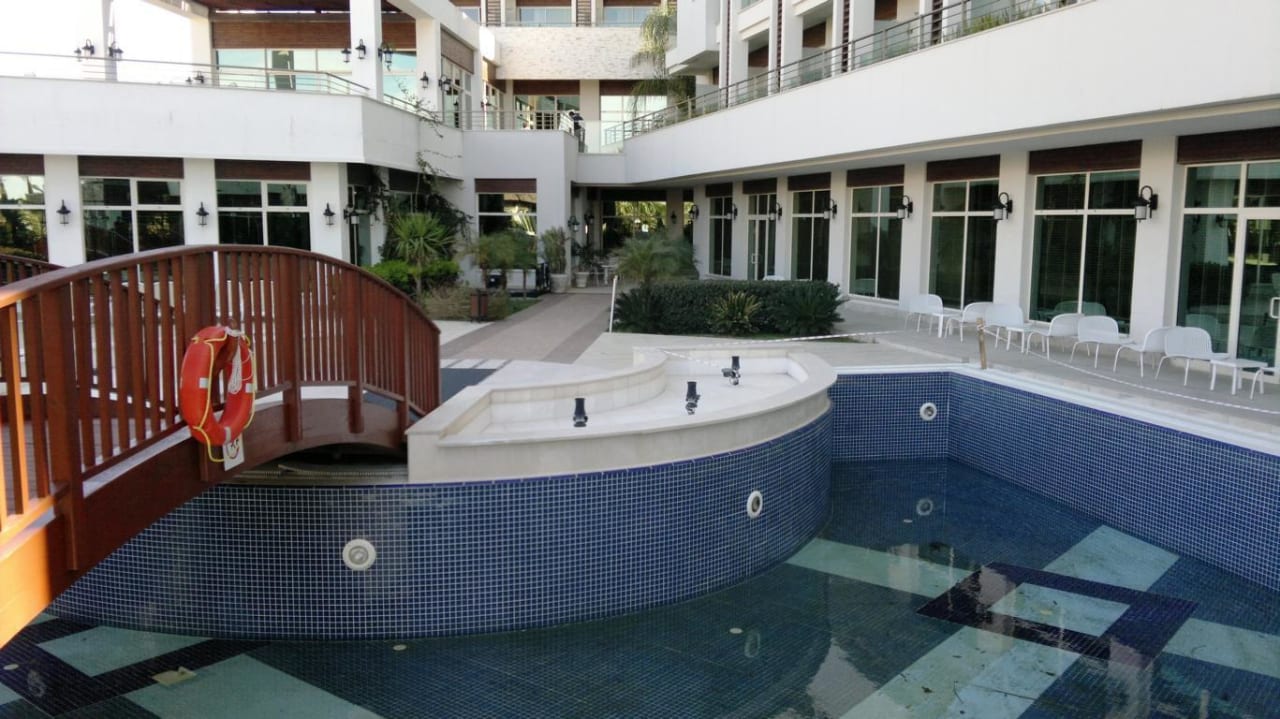 Noch leer Sunis Evren Beach Resort Hotel & Spa