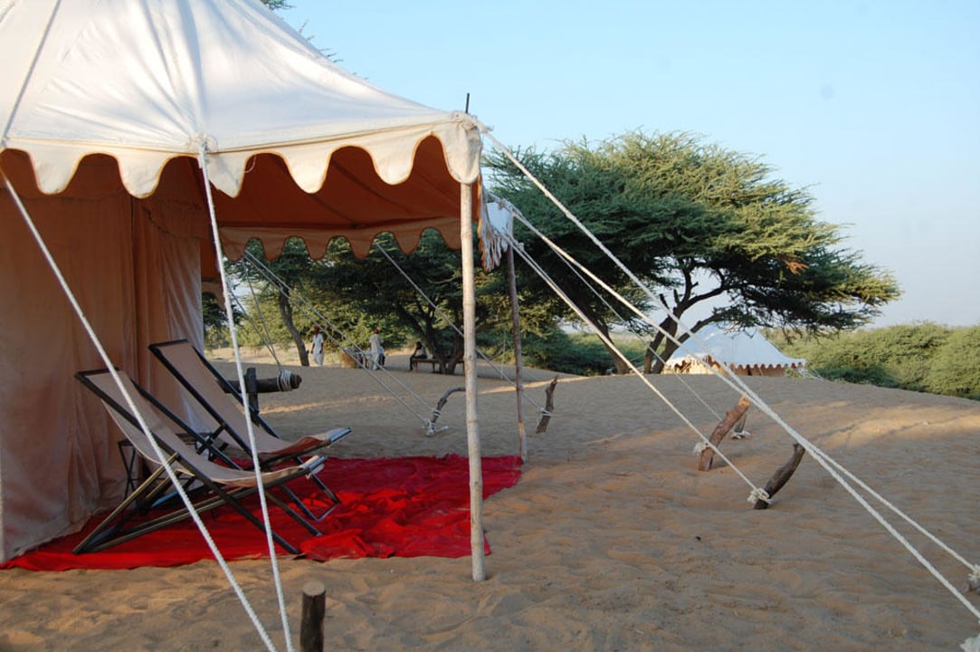 Tented accomodation at royal desert safari Royal Desert Safari Resort