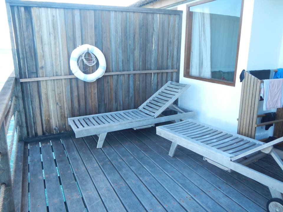 Terrasse - Watervilla NH Collection Maldives Reethi Resort