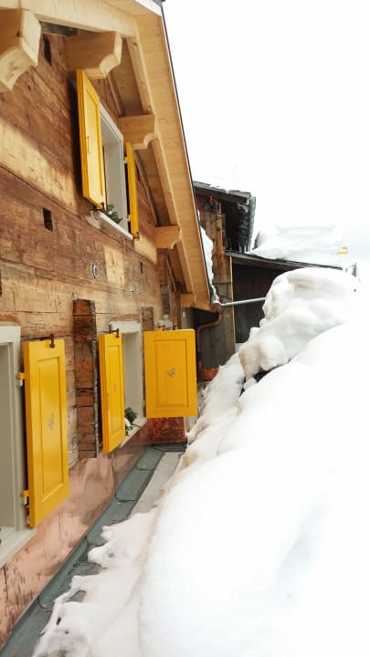 Außenansicht Berggasthaus Post Schuders