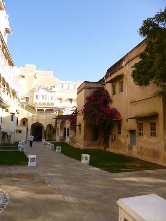 Eingang Hotel Mandawa Castle