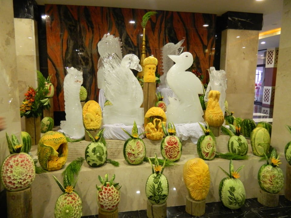 Rzeżby lodowe Siam Elegance Hotels & Spa