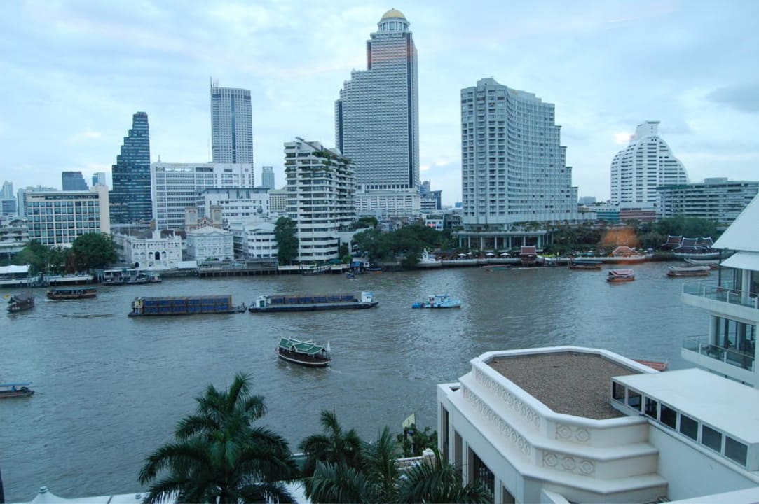 Blick aus dem Salon Hotel The Peninsula Bangkok