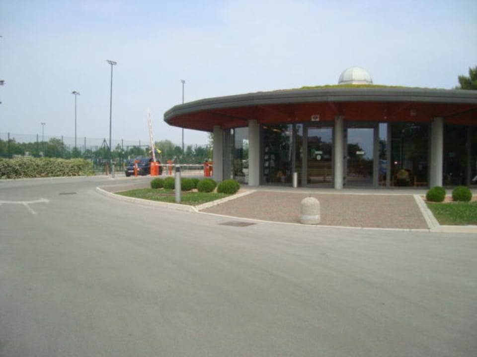 Ankunft Rezeption Villaggio Europa Grado