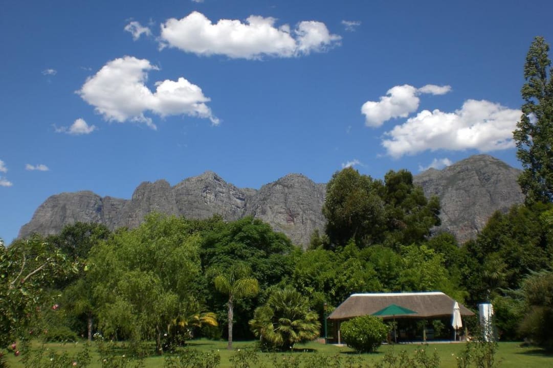 Blick auf die Berge Orange-Ville Guesthouse
