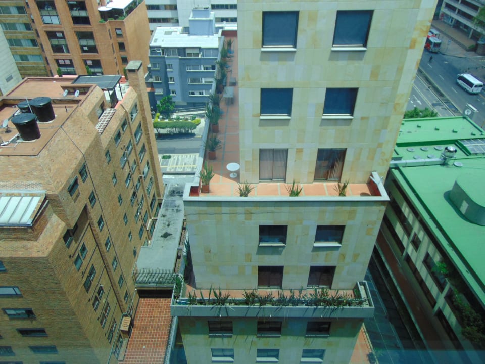 Ausblick Hotel Hilton Bogota