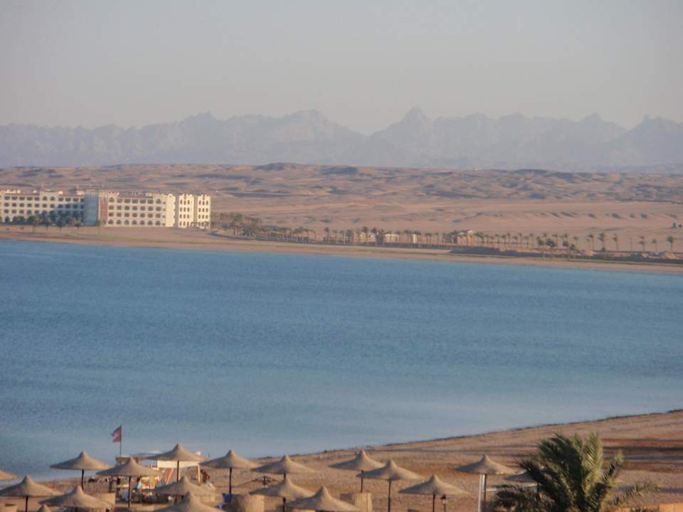 Von unserem Balkon  Old Palace Resort Sahl Hasheesh