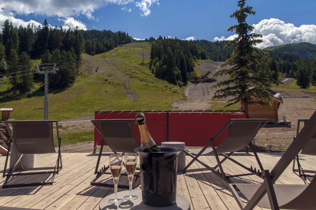 Ausblick Hotel Marmotel