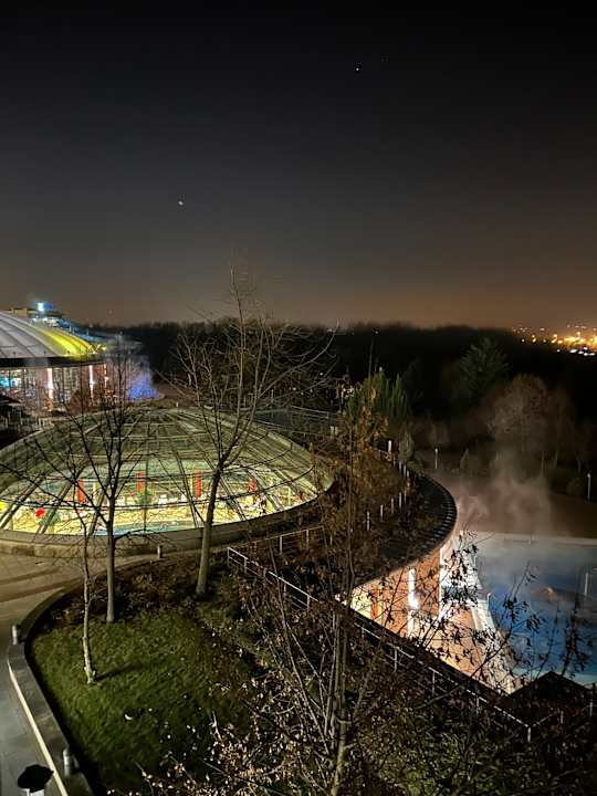 Ausblick Aquaworld Resort Budapest