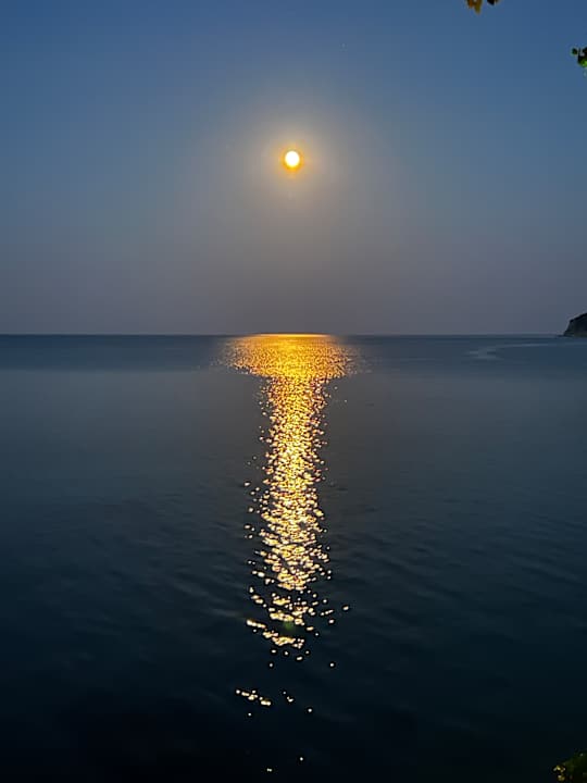 Ausblick Porto Koukla Beach
