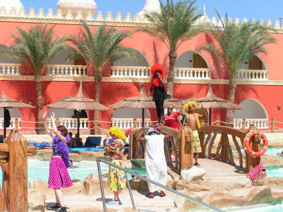 Basen Pickalbatros Alf Leila Wa Leila Resort - Neverland Hurghada