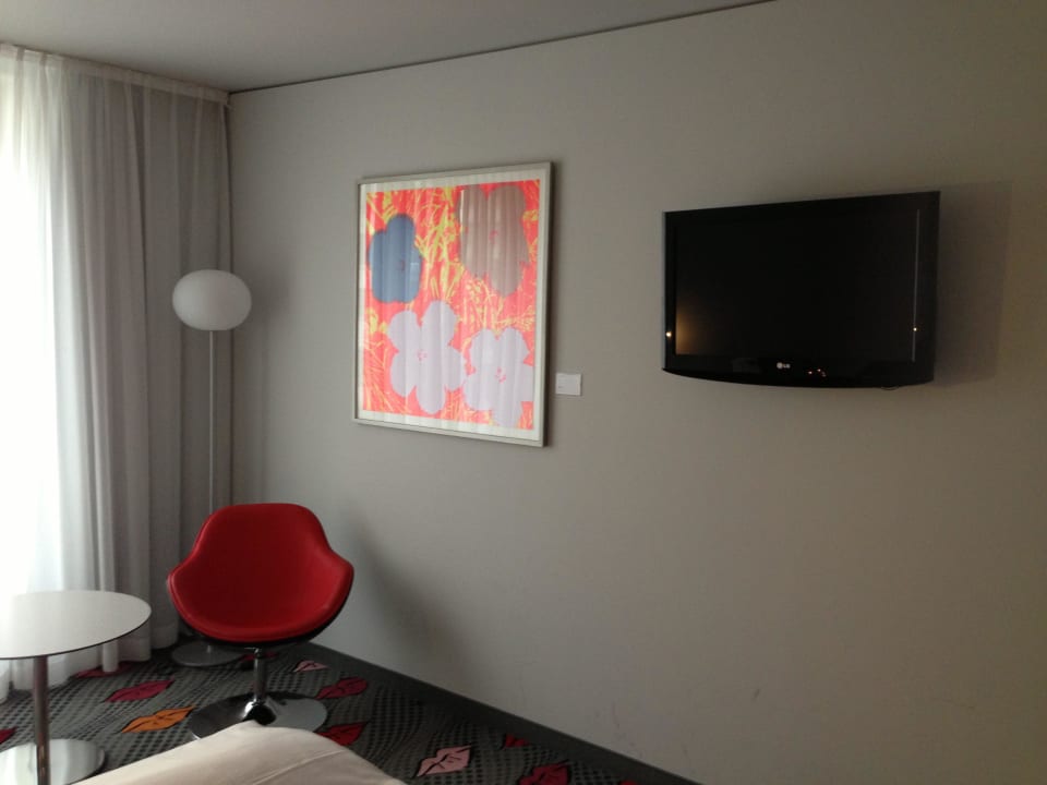 Ansicht vom Bett Park Plaza Berlin