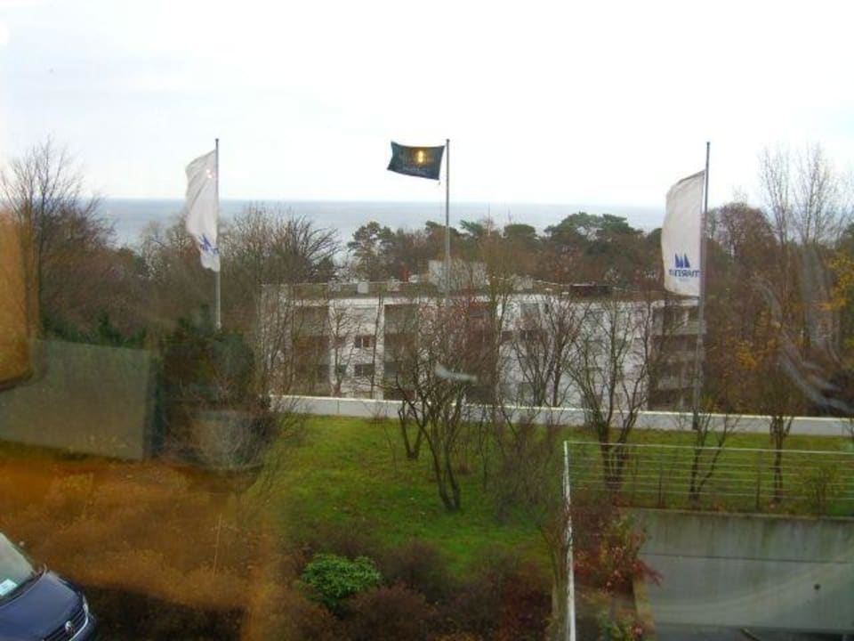 Blick vom Restaurant auf die Ostsee PLAZA Premium Timmendorfer Strand