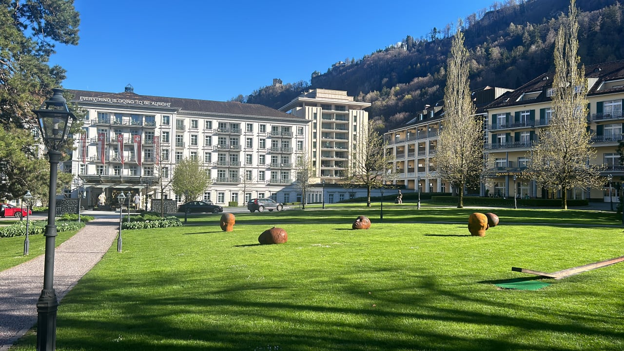 Gartenanlage Grand Resort Bad Ragaz