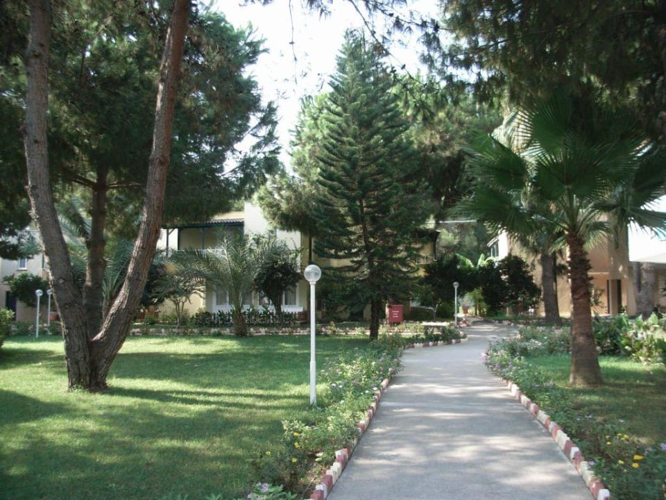Gartenanlage des Hotels Club Sidelya Hotel