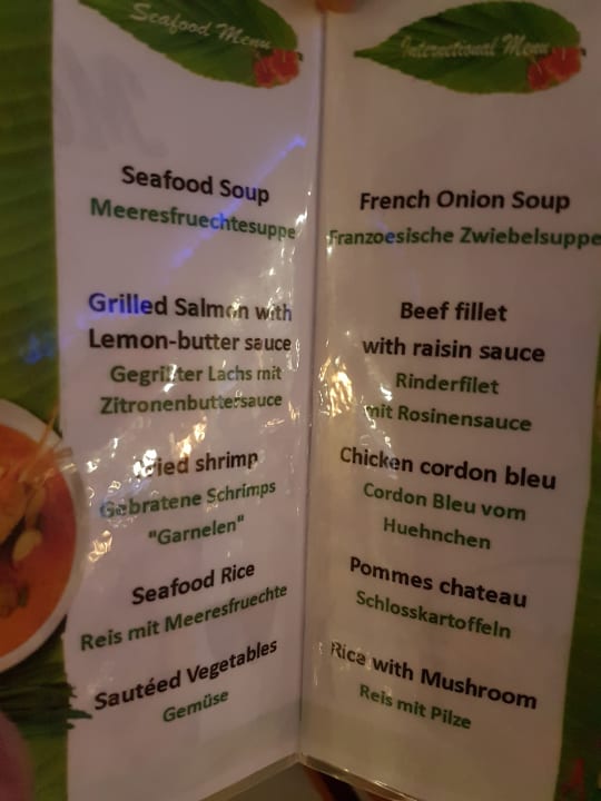 VIP-4-Gang Menü Pickalbatros Dana Beach Resort - Hurghada