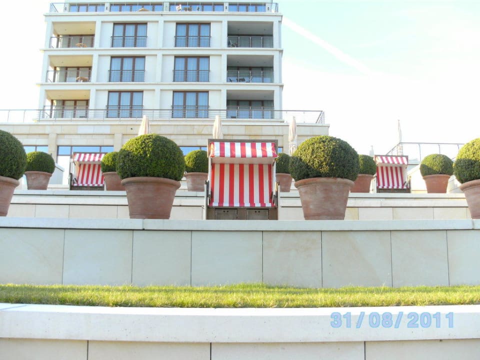 Die Strandkörbe ATLANTIC Hotel Wilhelmshaven