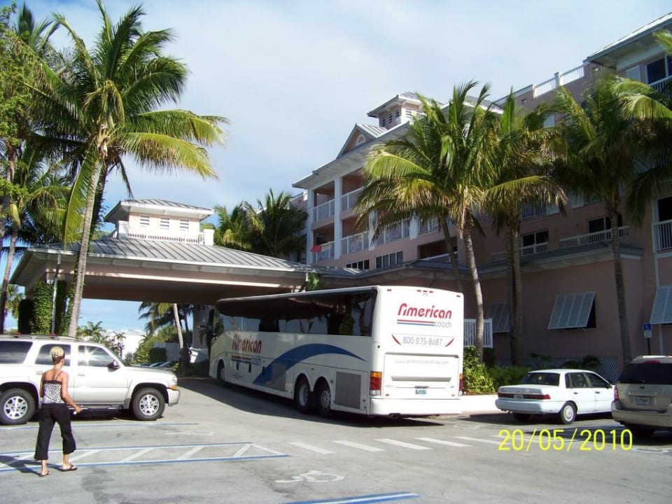 Zufahrt Hotel Doubletree Grand Key Resort