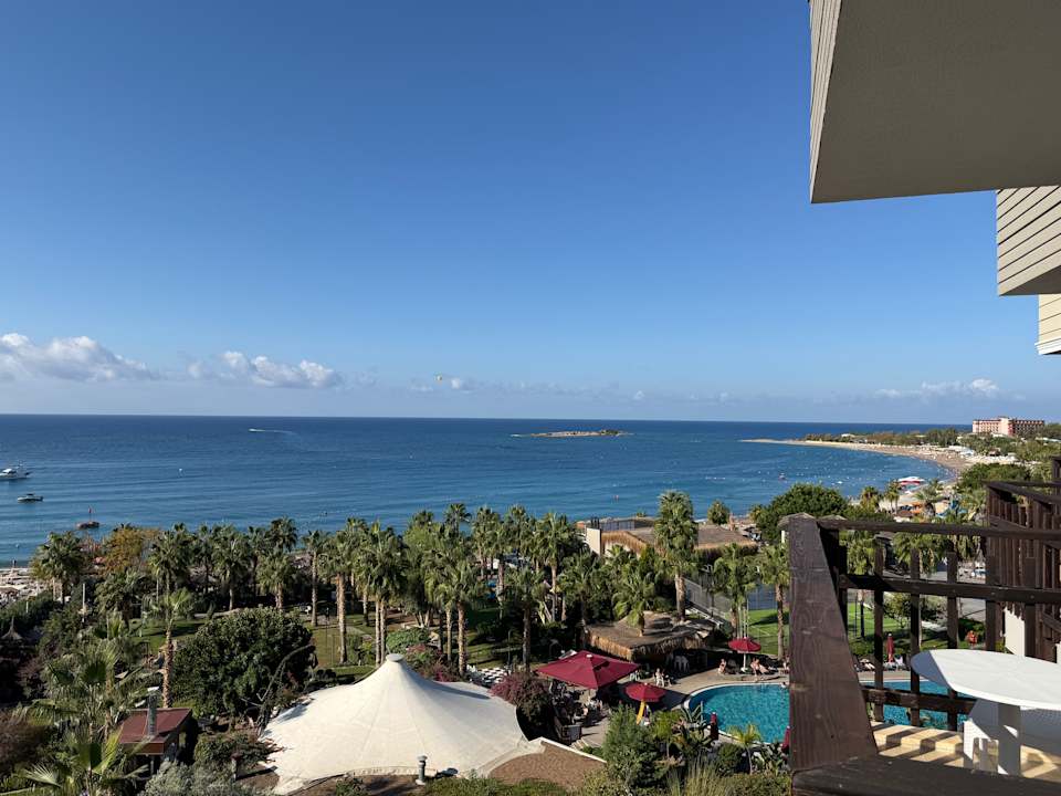 Ausblick Justiniano Deluxe Resort