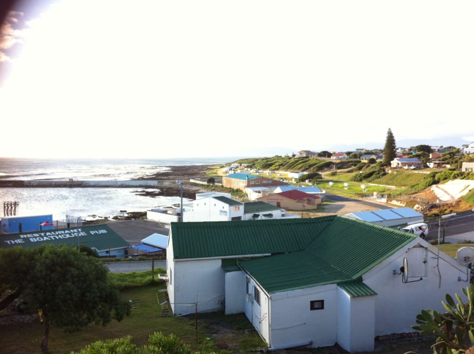 Terrassenausblick Hotel Saxon Lodge