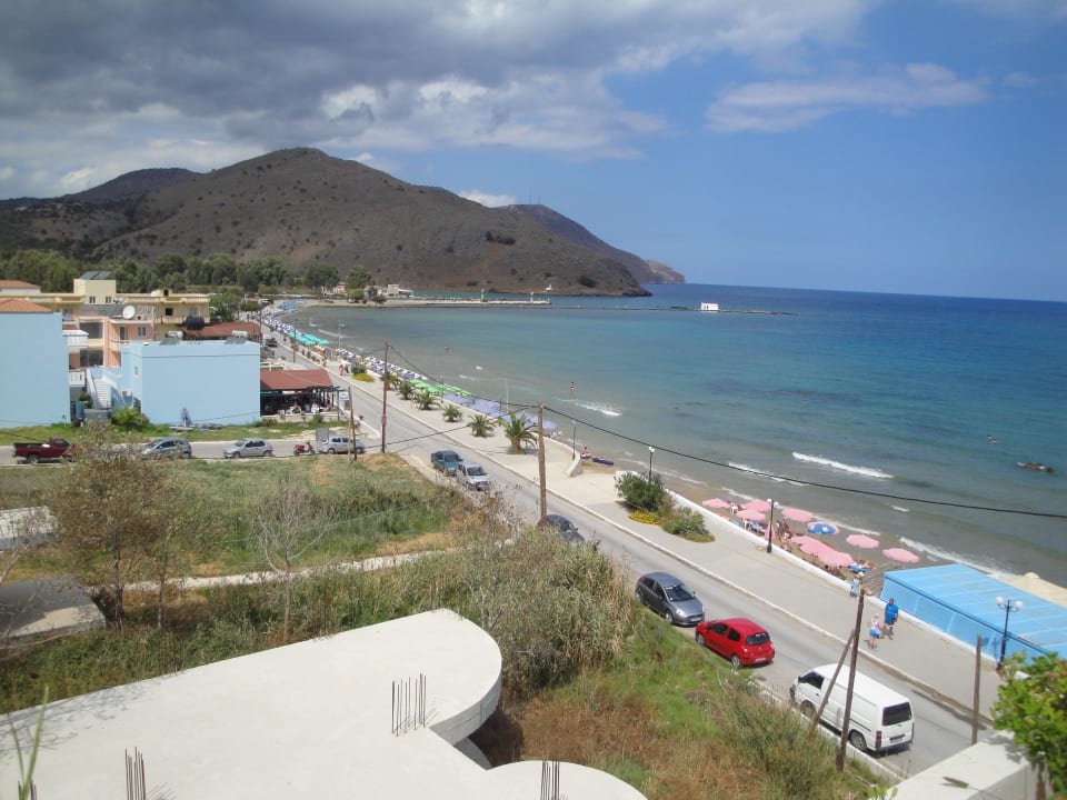 Blick von Panoramabar Richtung Corissia Park Hotel Corissia Princess