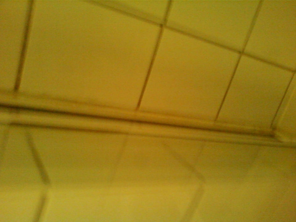 Schimmel - das gesamte Silikon war von Schimmel bedeckt Panoramic - Ihr Apartmenthotel im Harz