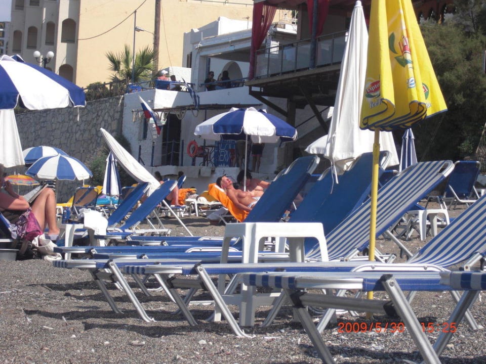 Strandabschnitt Glaros Beach Hotel