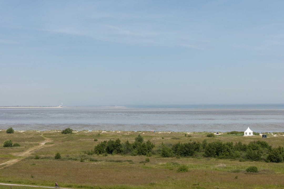 Ausblick Upstalsboom Hotel am Strand