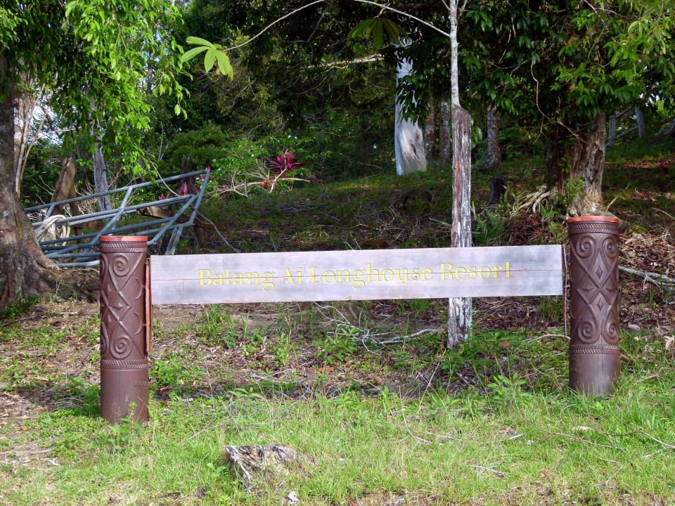 Eingang zum Resort Aiman Batang Ai Resort & Retreat