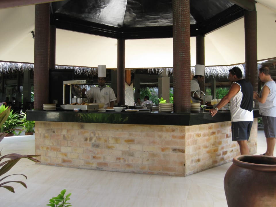 Live cooking immer lecker und frisch Kuramathi Maldives