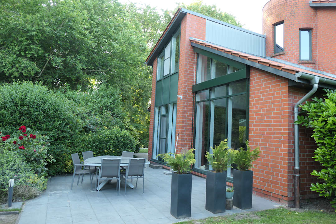 Gartenanlage Architektenhaus am Pewsumer Tief