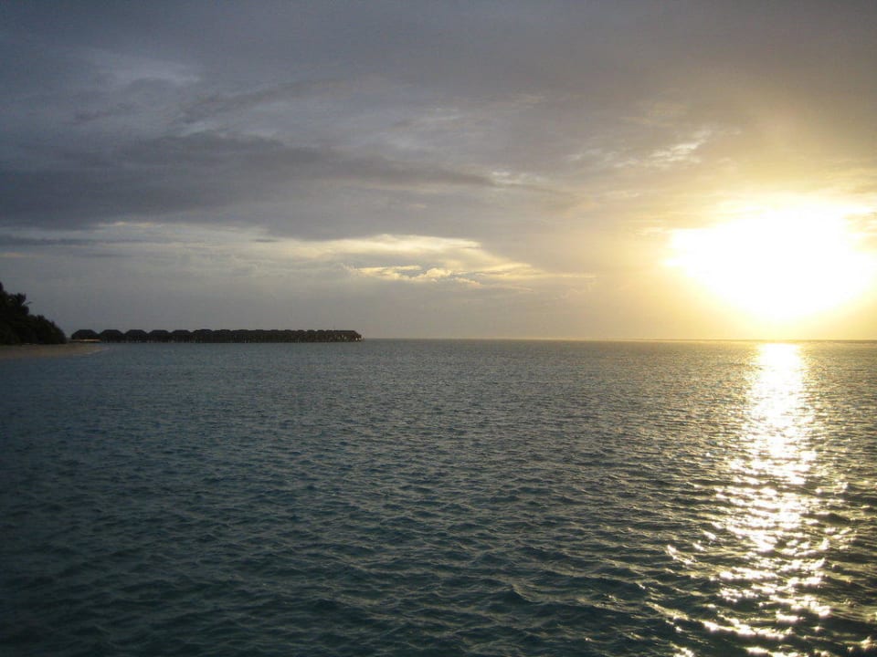 Sonnenuntergang Velassaru Maldives