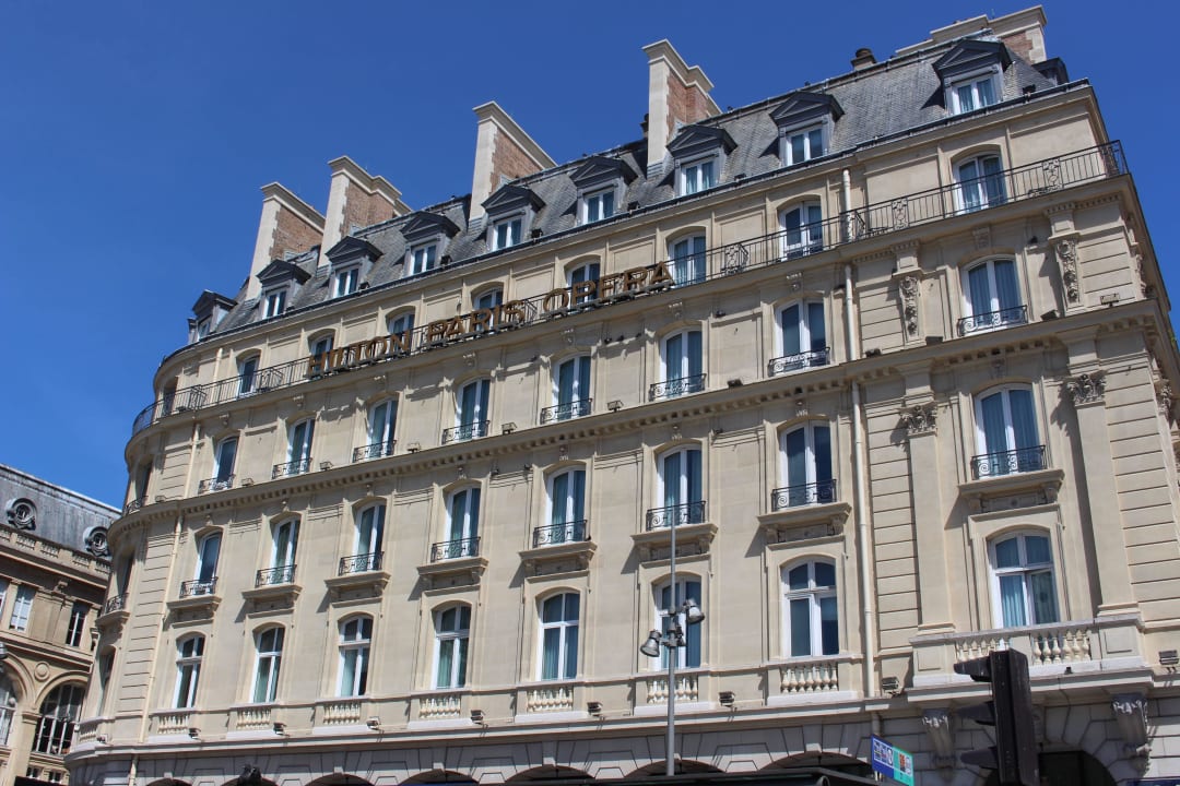 Strassenseite Hilton Paris Opera
