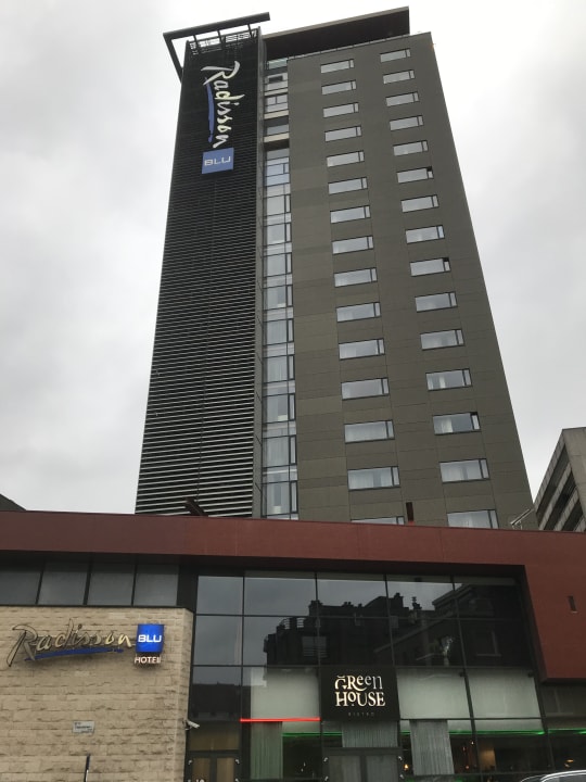 Außenansicht Hotel Radisson Blu Hasselt
