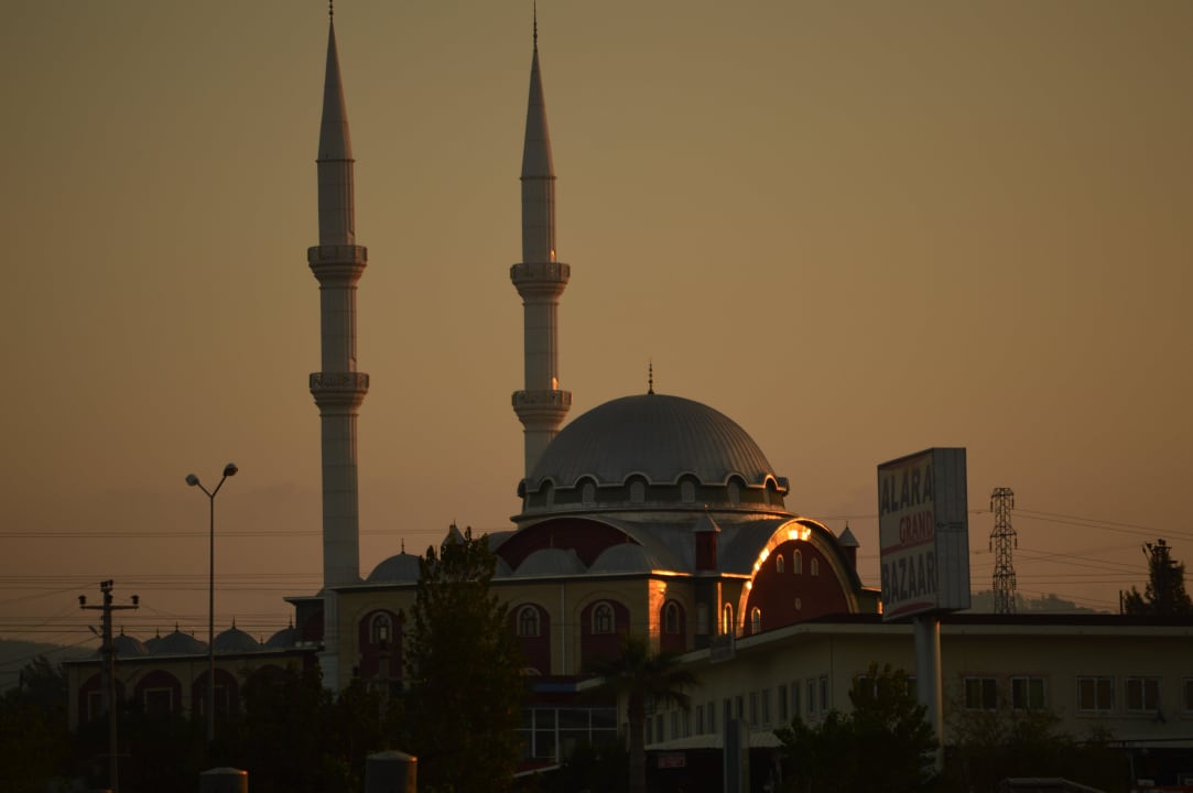 Moschee in der Morgensonne Hotel Gardenia Beach