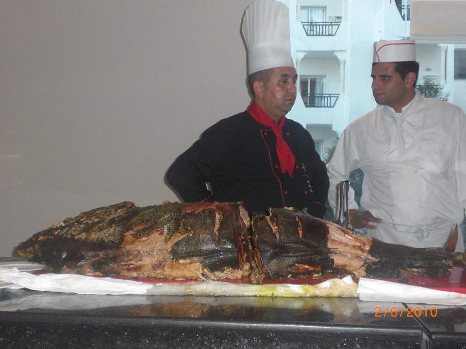 Großer Fisch Hotel Rosa Beach