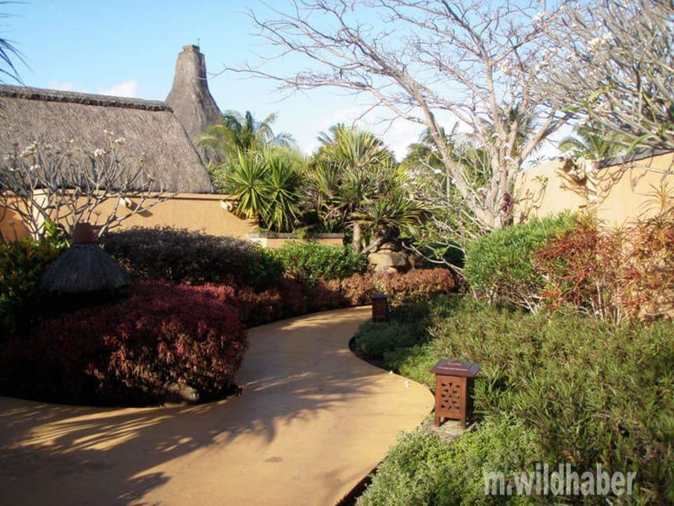 Gartenanlage Hotel The Oberoi Mauritius