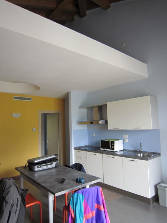 Die große, voll ausgestattete Küche Residenz Marenca