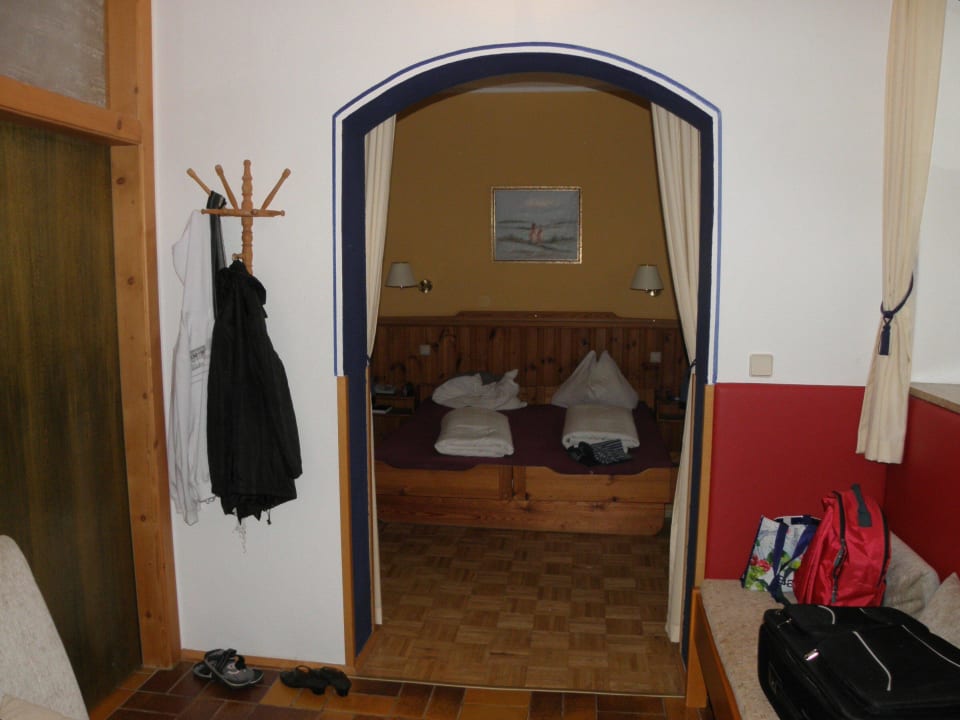 Vorraum zum Schlafzimmer Biolandhaus Arche