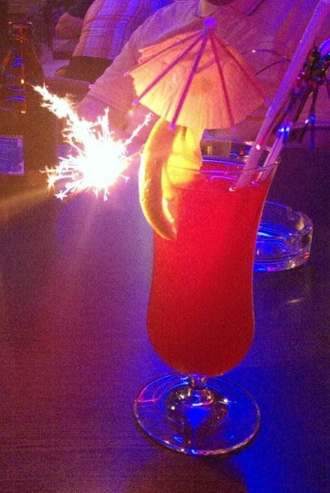 Ein leckerer Cocktail Kleopatra Ikiz Hotel