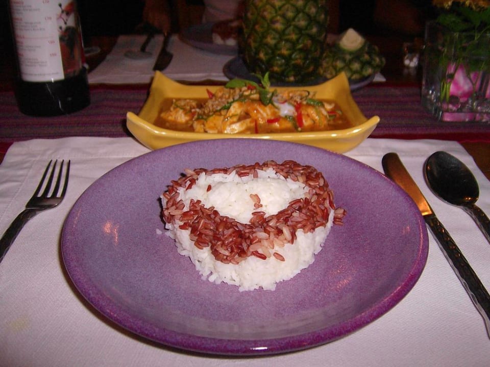 Leckeres Essen im Thairestaurant Centara Grand at Central Plaza Ladprao Bangkok