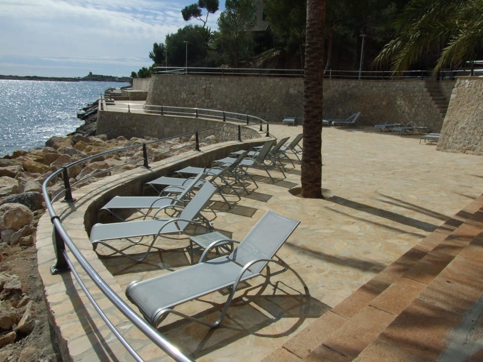 New terrace next to the sea Hotel Bonanza Playa