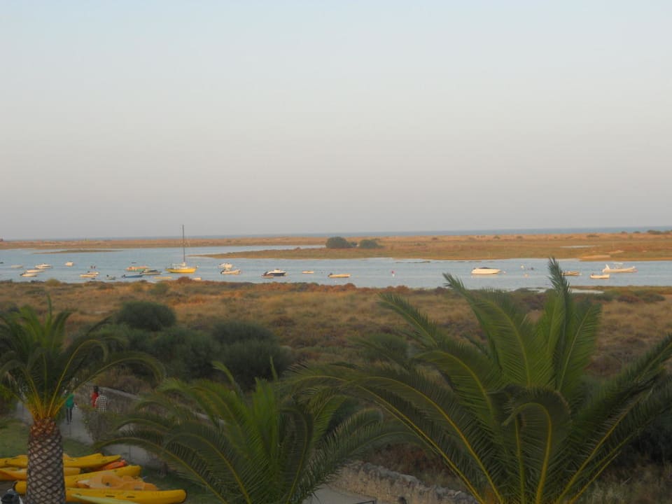 Blick vom Restaurant über die Lagune Golden Club Cabanas