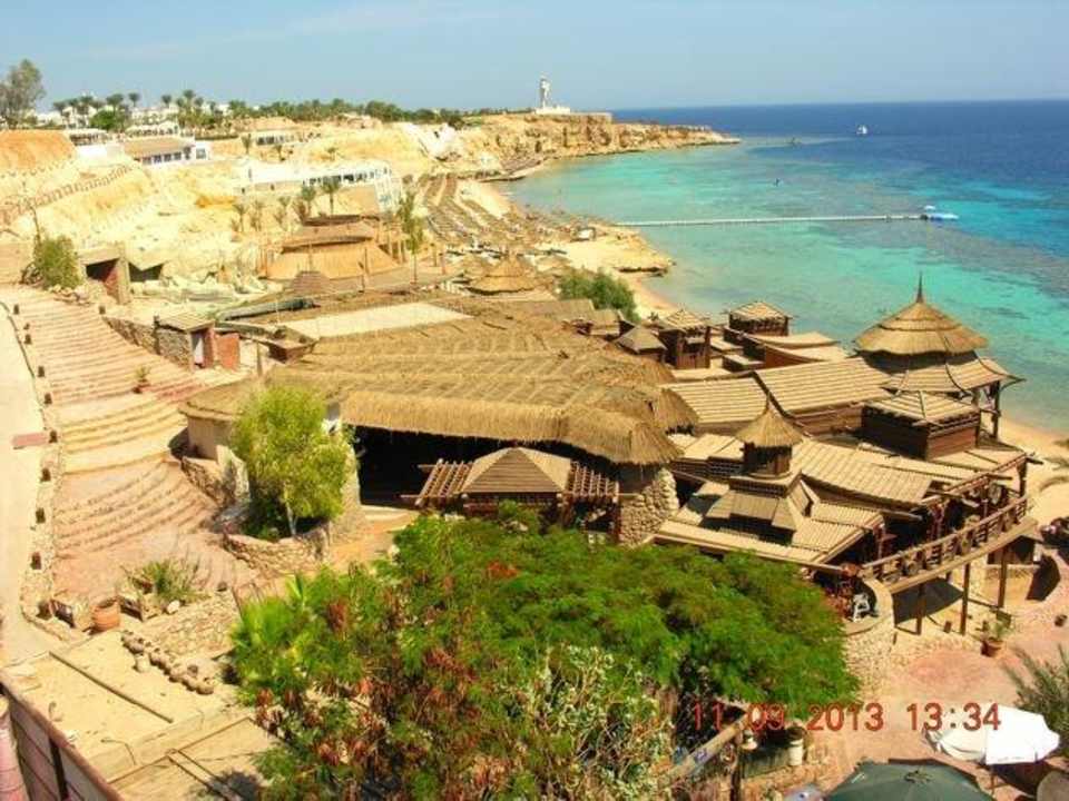 Widok na restaurację i zatokę Hotel El Faraana Reef Resort