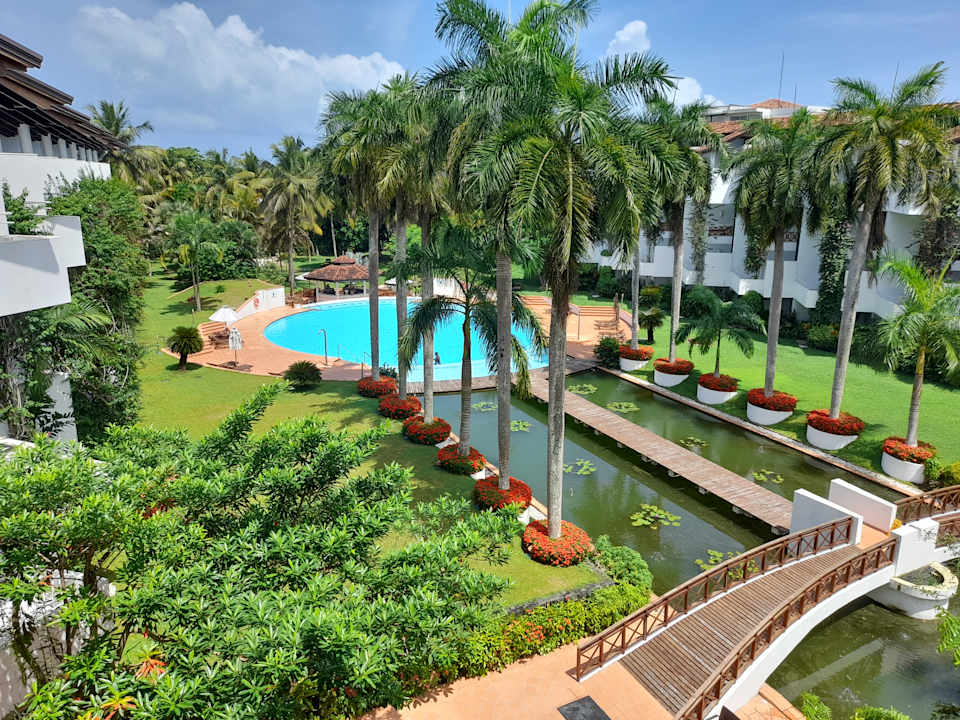 Ausblick Hotel Lanka Princess Ayurveda