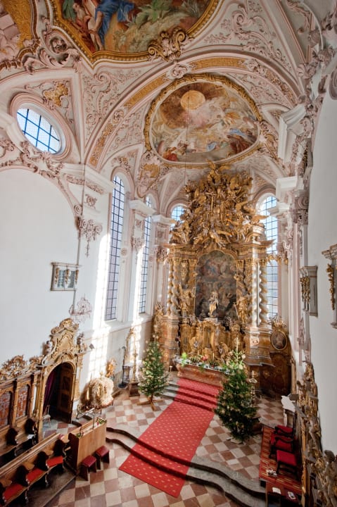 Die Klosterkirche - ideal für Hochzeiten das asam