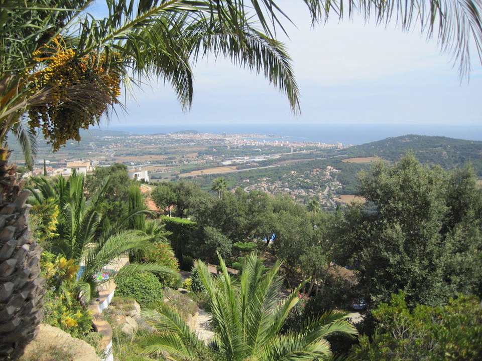 Blick von der Terrasse Ferienhaus Casa Jaro