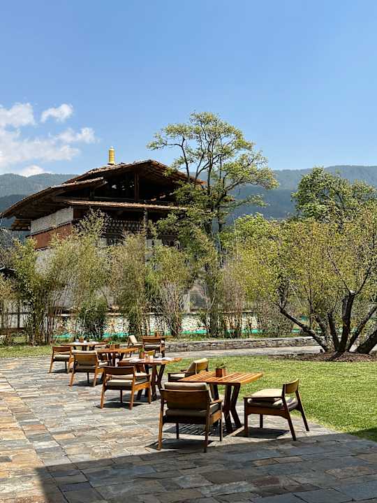 Ausblick Amankora Bumthang Lodge